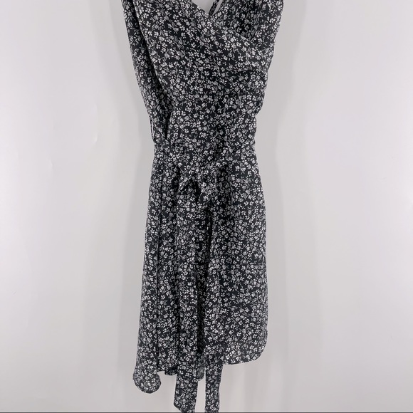 NWT Lulu's Dress Black Floral Mini Dress Size Medium - Picture 7 of 10